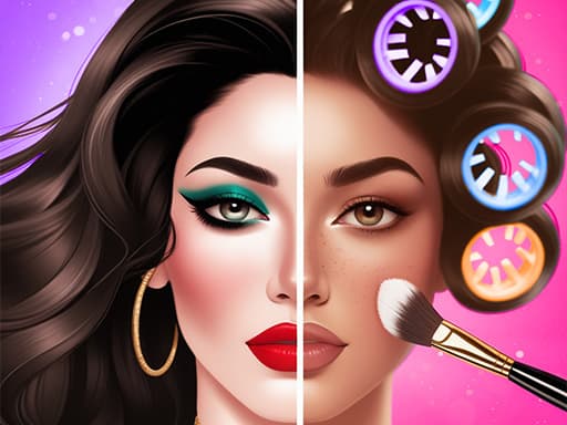 Fashion Makeup And Dress Up Game thumbnail