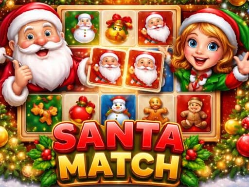 Santa Matching Game thumbnail