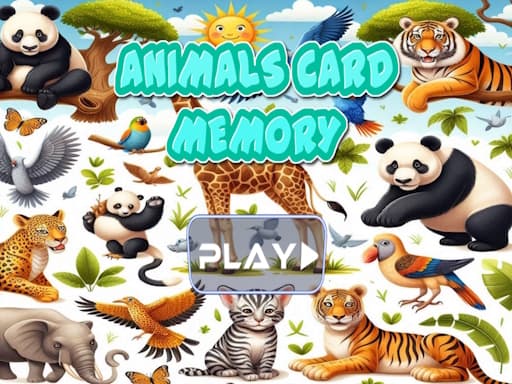 Animal cards memory thumbnail
