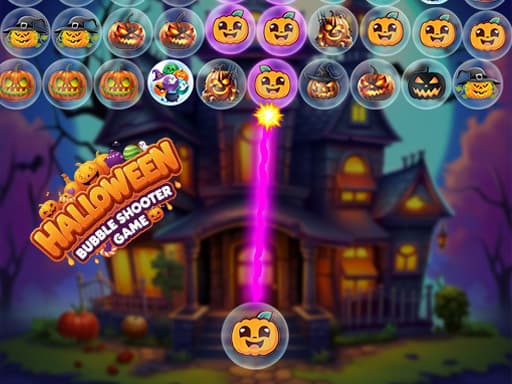 Halloween Bubble Shooting Game thumbnail