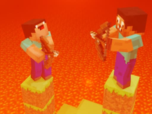 Noob vs Pro But Archers Minecraft thumbnail