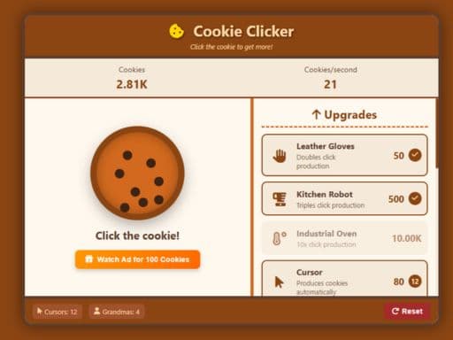 Coookie Clicker thumbnail