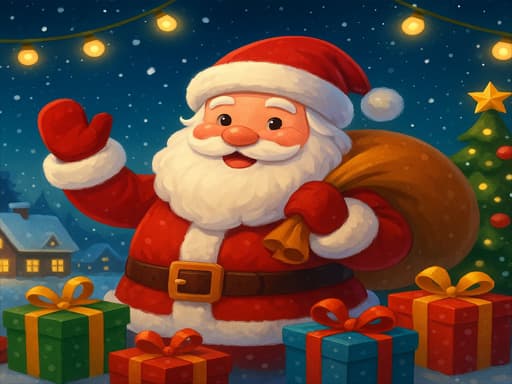 Santa Collecting gifts thumbnail