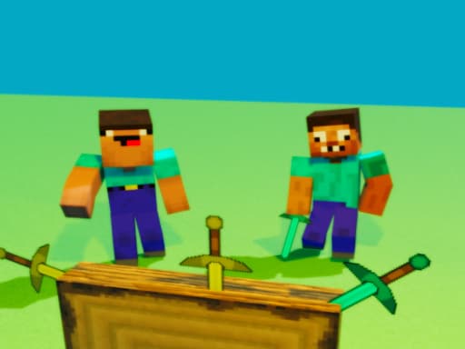 Noob vs Pro But Knife Hit Minecraft thumbnail