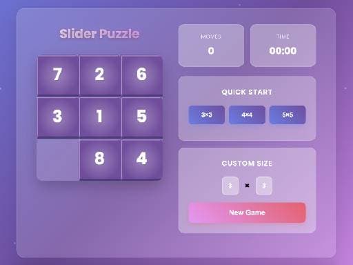 Sliding Number Puzzle – Classic Brain Teaser thumbnail