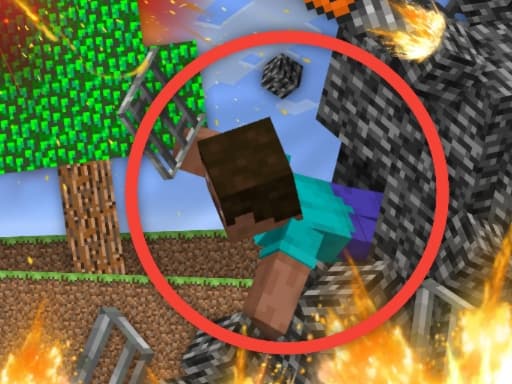 Escape from the prison in Mineblock! Destruction! thumbnail