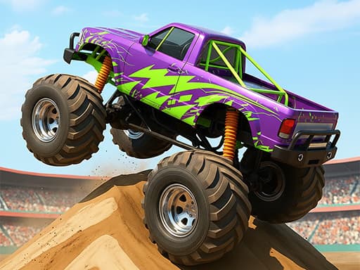 Monster Truck Stunt Game thumbnail