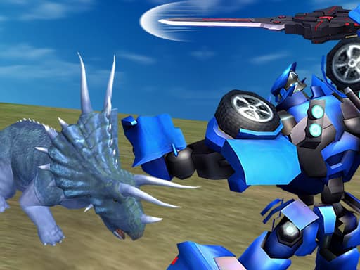 Jurassic Dinosaur Mech Battle thumbnail